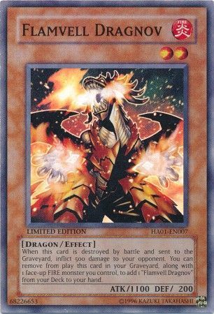 Flamvell Dragnov - HA01-EN007 - Super Rare 1st Edition Hidden Arsenal 1 [HA01] 1st Edition Singles