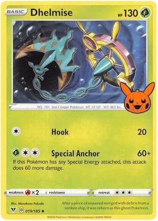 Dhelmise - 019/185 - Uncommon Pokemon Promo Cards
