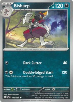 Bisharp - 133/198 - Common Scarlet &amp; Violet (Base Set) Singles