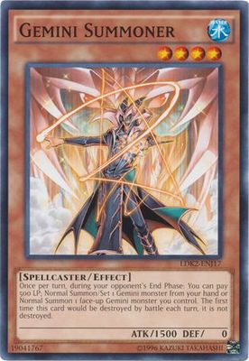 Gemini Summoner - LDK2-ENJ17 - Common Unlimited Legendary Decks II - Joey Unlimited Singles