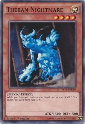 Theban Nightmare - YS15-END08 - Common 1st Edition Starter Deck: 2-Player Yuya &amp; Declan (espanol)