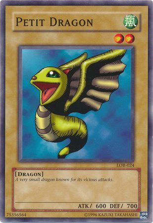 Petit Dragon - LOB-024 - Common Unlimited Legend Of Blue Eyes White Dragon [LOB] Unlimited Singles