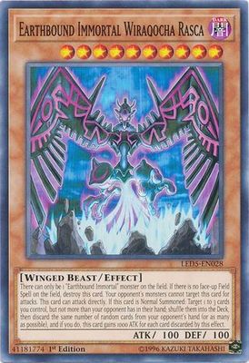 Earthbound Immortal Wiraqocha Rasca - LED5-EN028 - Common 1st Edition Legendary Duelists: Immortal Destiny Singles