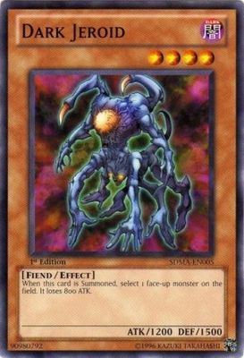 Dark Jeroid - SDMA-EN005 - Common 1st Edition Structure Deck: Marik 1st Edition Singles