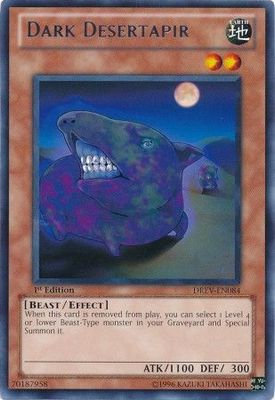 Dark Desertapir - DREV-EN084 - Rare 1st Edition Duelist Revolution 1st Edition Singles