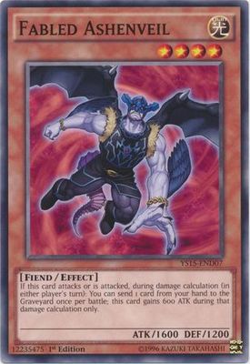 Fabled Ashenveil - YS15-END07 - Common 1st Edition Starter Deck: 2-Player Yuya &amp; Declan (espanol)