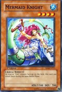 Mermaid Knight - SD4-EN011 - Common 1st Edition Structure Deck: Fury from the Deep 1st Edition Singles
