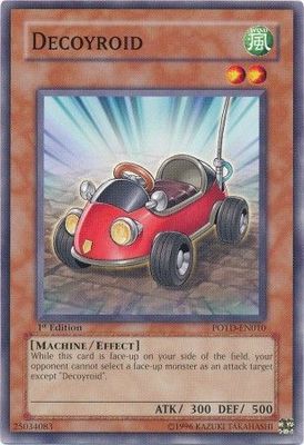 Decoyroid - POTD-EN010 - Common 1st Edition Power of the Duelist [POTD] 1st Edition Singles