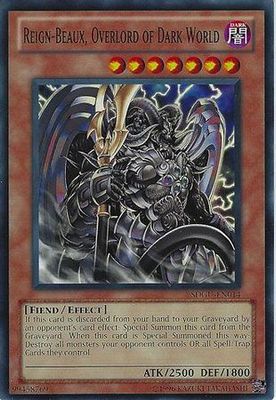 Reign-Beaux, Overlord of Dark World - SDGU-EN014 - Common Unlimited Structure Deck: Gates of the Underworld Unlimited Singles