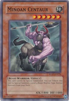 Minoan Centaur - RGBT-EN028 - Common Unlimited Raging Battles [RGBT] Unlimited Singles