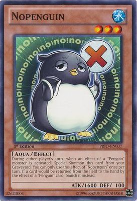 Nopenguin - PRIO-EN037 - Common 1st Edition Primal Origin 1st Edition Singles