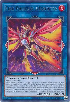 Fire Phoenix @Ignister - IGAS-EN046 - Rare Unlimited Ignition Assault Unlimited Singles
