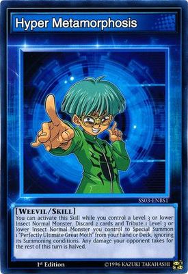 Hyper Metamorphosis - SS03-ENBS1 - Common 1st Edition Speed Duel Starter Decks: Ultimate Predators Singles