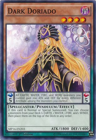 Dark Doriado - MP16-EN203 - Common 1st Edition Yu-Gi-Oh! 2016 Mega-Tins 1st Edition Singles