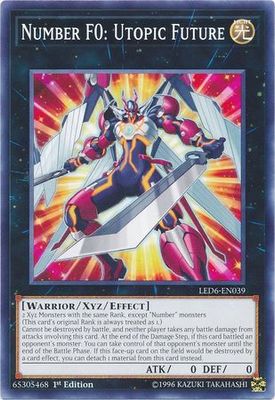 Number F0: Utopic Future - LED6-EN039 - Common 1st Edition Legendary Duelists: Magical Hero 1st Edition Singles