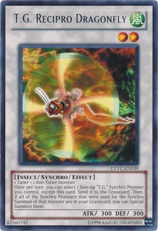 T.G. Recipro Dragonfly - EXVC-EN039 - Rare Unlimited Extreme Victory Unlimited Singles