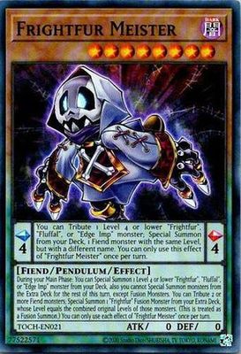 Frightfur Meister - TOCH-EN021 - Super Rare Unlimited Toon Chaos Unlimited Singles