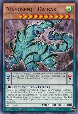 Mayosenju Daibak - SP17-EN003 - Common 1st Edition Star Pack Battle Royal Singles