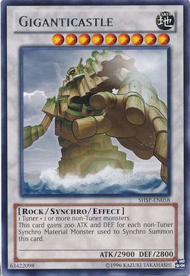 Giganticastle - SHSP-EN058 - Rare Unlimited Shadow Specters Unlimited Singles