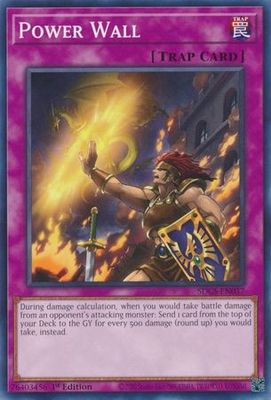 Power Wall - SDCS-EN037 - Common 1st Edition Structure Deck: Cyber Strike 1st Edition Singles