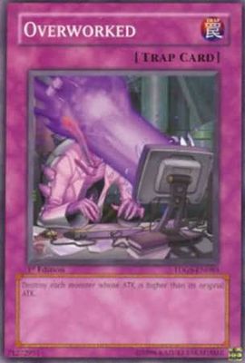 Overworked - TDGS-EN080 - Common 1st Edition The Duelist Genesis [TDGS] 1st Edition Singles