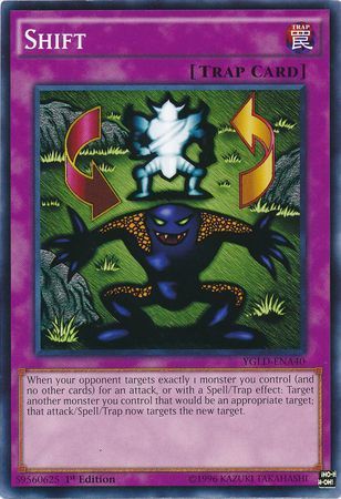 Shift - YGLD-ENA40 - Common 1st Edition Yugi&#39;s Exodia Deck 1st Edition (YGLD-ENA)