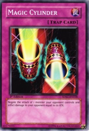 Magic Cylinder - SDSC-EN038 - Common 1st Edition Structure Deck: Spellcaster&#39;s Command 1st Edition Singles