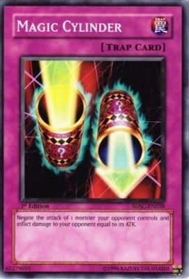 Magic Cylinder - SDSC-EN038 - Common 1st Edition Structure Deck: Spellcaster&#39;s Command 1st Edition Singles
