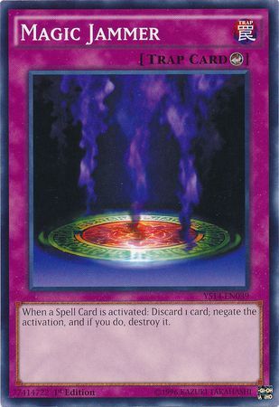Magic Jammer - YS14-EN039 - Common 1st Edition Starter Deck: Super Starter: Space-Time Showdown [YS14] (espanol)