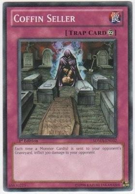 Coffin Seller - SDMA-EN032 - Common 1st Edition Structure Deck: Marik 1st Edition Singles
