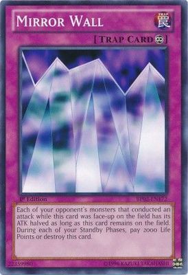 Mirror Wall - BP02-EN172 - Common 1st Edition Battle Pack 2: War of the Giants 1st Edition Singles