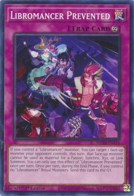 Libromancer Prevented - MP23-EN116 - Common 1st Edition Mega Tin 2023 Dueling Heroes Singles