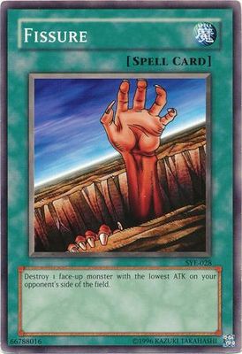 Fissure - SYE-028 - Common Unlimited Starter Deck: Yugi Evolution [SYE] Unlimited Singles