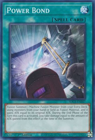 Power Bond - SDCS-EN047 - Common 1st Edition Structure Deck: Cyber Strike 1st Edition Singles (espanol)