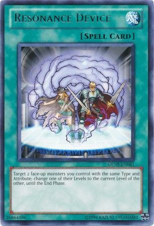 Resonance Device - GENF-EN061 - Rare Unlimited Generation Force Unlimited Singles