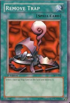 Remove Trap - SYE-033 - Common 1st Edition Starter Deck: Yugi Evolution [SYE] 1st Edition Singles