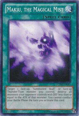 Makiu, the Magical Mist - LCYW-EN087 - Common Unlimited Legendary Collection 3: Yugi&#39;s World Unlimited Singles