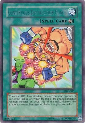 Continuous Destruction Punch - MFC-085 - Rare Unlimited Magician&#39;s Force [MFC] Unlimited Singles