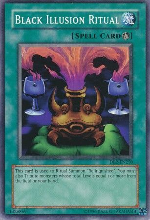 Black Illusion Ritual - DB2-EN250 - Common Dark Beginning 2 DB2