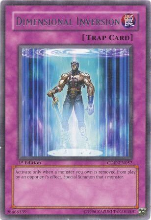 Dimensional Inversion - CDIP-EN052 - Rare 1st Edition Cyberdark Impact [CDIP] 1st Edition Singles