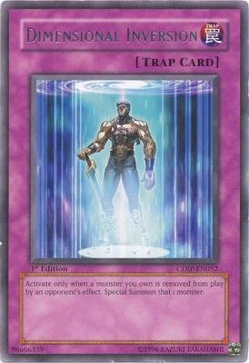 Dimensional Inversion - CDIP-EN052 - Rare 1st Edition Cyberdark Impact [CDIP] 1st Edition Singles