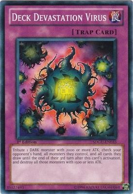 Deck Devastation Virus - SDGU-EN033 - Common 1st Edition Structure Deck: Gates of the Underworld 1st Edition Singles