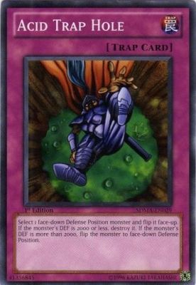 Acid Trap Hole - SDMA-EN029 - Common 1st Edition Structure Deck: Marik 1st Edition Singles