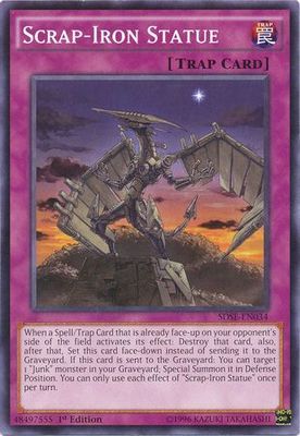 Scrap-Iron Statue - SDSE-EN034 - Common 1st Edition Structure Deck: Synchron Extreme 1st Edition Singles