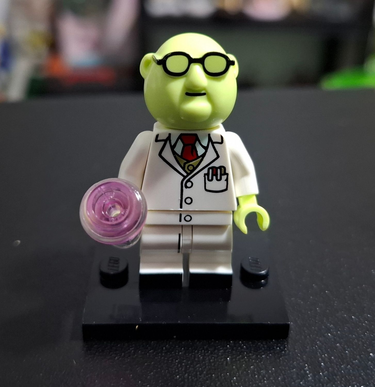 SH10 Doctor Bunsen Muppets Lego Mini Figura