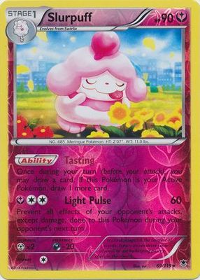 Slurpuff - 69/119 - Holo Rare Reverse Holo XY: Phantom Forces Reverse Holo Singles