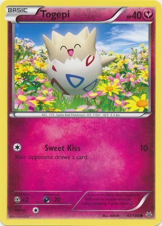 Togepi - 43/108 - Common XY: Roaring Skies Singles