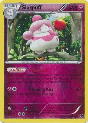 Slurpuff - 95/146 - Holo Rare Reverse Holo XY (Base Set) Reverse Holo Singles