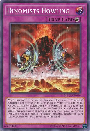 Dinomists Howling - MACR-EN076 - Common Unlimited Maximum Crisis Unlimited Singles