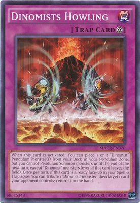 Dinomists Howling - MACR-EN076 - Common Unlimited Maximum Crisis Unlimited Singles